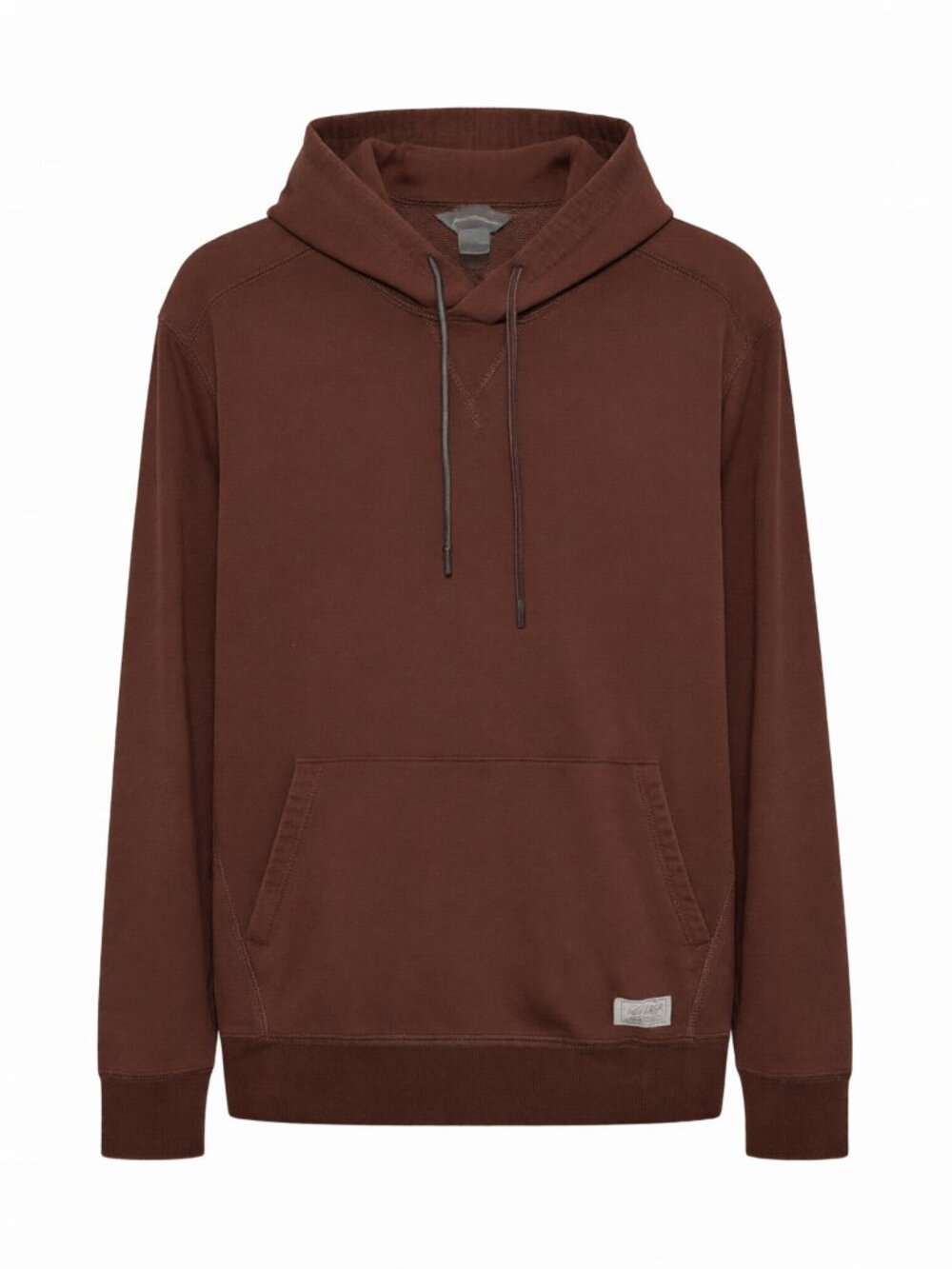 Eddie Bauer Men's M Brown Hooded Sweatshirt 100% Cotton